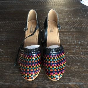 Made in Mexico🇲🇽 leather wedges.